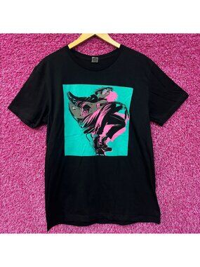 Gorillaz The Now Now Neon 2-D Poster Oversized Rock Tee large